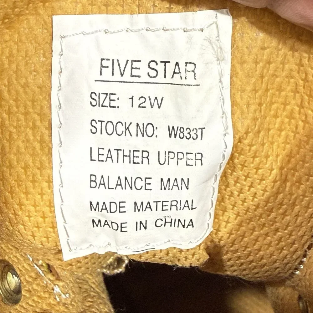 Brand New Men's Work Boots 8